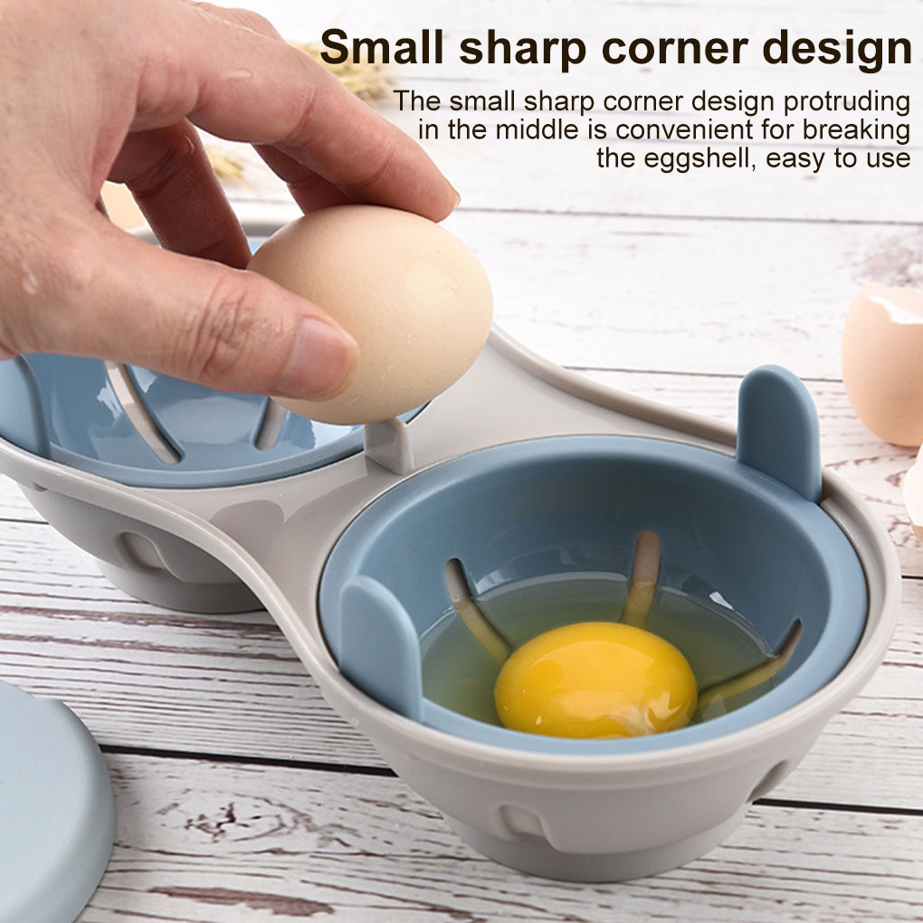 Microwave Double Egg Poacher