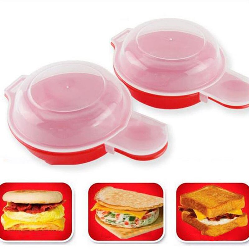 Microwave Egg Cooker Omelet Maker (2 pcs)
