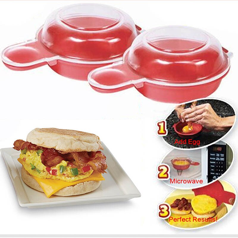 Microwave Egg Cooker Omelet Maker (2 pcs)