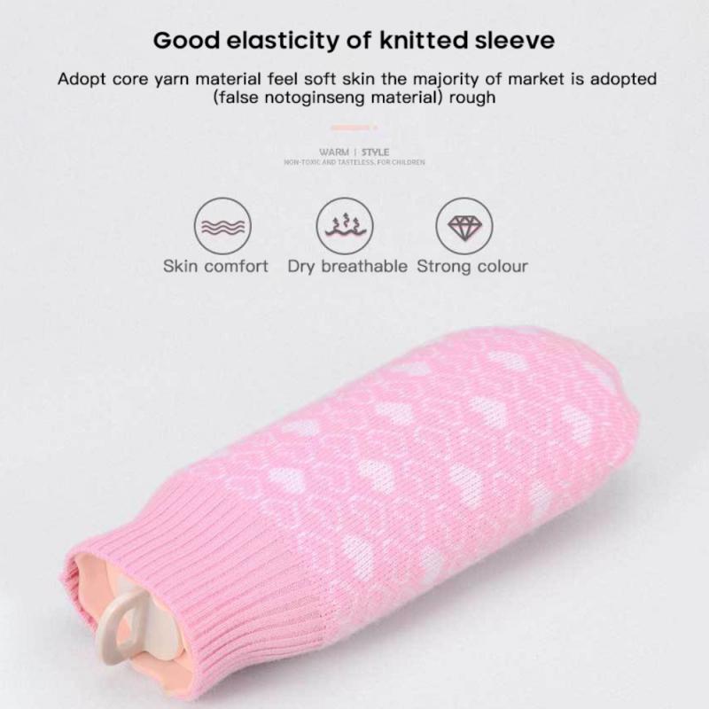 Microwave Hot Water Bottle with Knitted Cover Microwave Hot Water Bottle with Knitted Cover