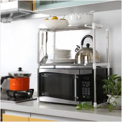 Microwave Oven Stand 2-Layer Rack