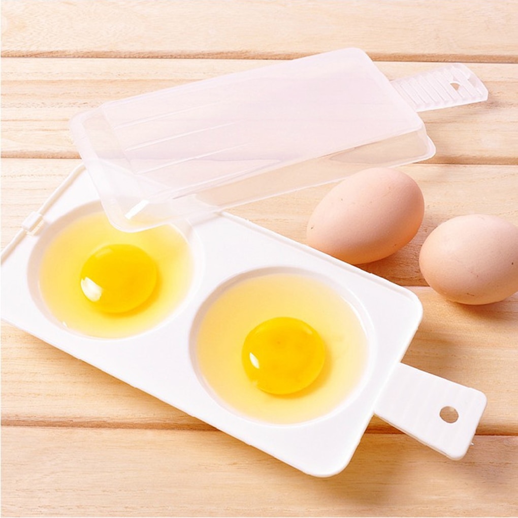Microwave Poached Egg Cooker 2-Slots Microwave Poached Egg Cooker 2-Slots