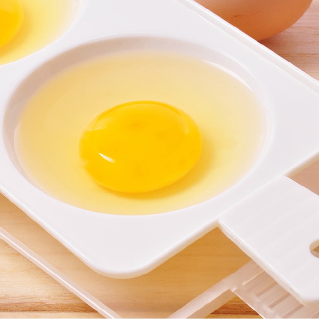 Microwave Poached Egg Cooker 2-Slots Microwave Poached Egg Cooker 2-Slots