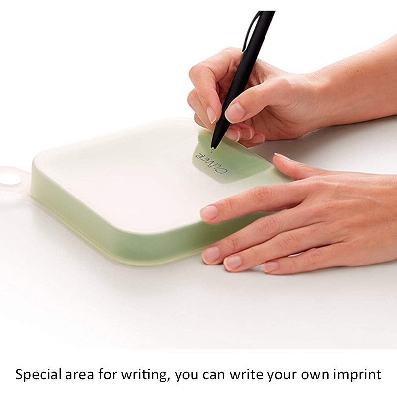 Microwaveable Silicone Sandwich Box Lunch Container