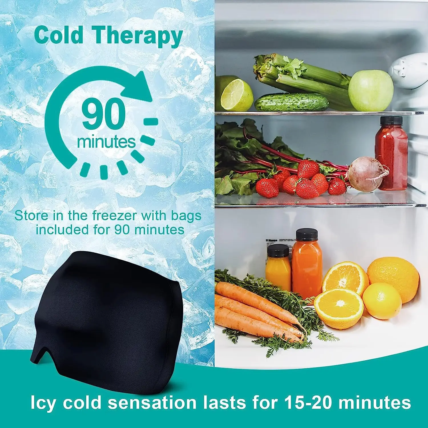 Migraine Relief Hat headache hat Gel Hot Cold Therapy Ice Cap For Relieve Pain Ice Hat Eye Mask Stress Pressure Pain Migraine Relief Hat headache hat Gel Hot Cold Therapy Ice Cap For Relieve Pain Ice Hat Eye Mask Stress Pressure Pain