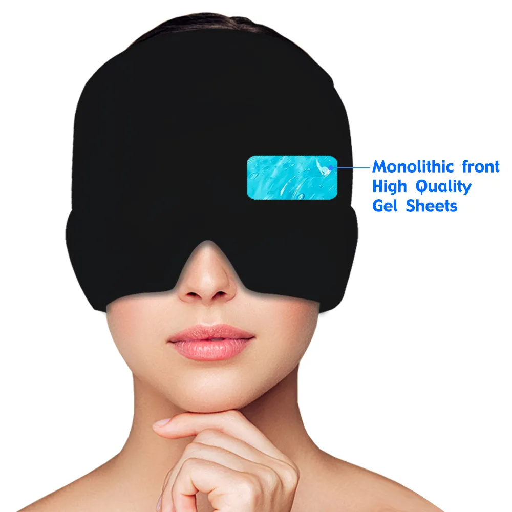 Migraine Relief HatHead Massager Gel Hot Cold Therapy Headache Migraine Relief Cap For Chemo,Sinus,Neck Wearable Migraine Relief HatHead Massager Gel Hot Cold Therapy Headache Migraine Relief Cap For Chemo,Sinus,Neck Wearable