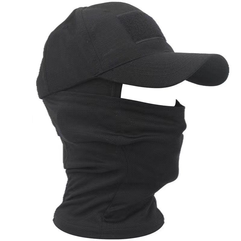 Military Hood Tactical Army Baseball Caps for Men Women Summer Snapback Sun Hats Outdoor Camouflage Balaclava Half Ski Military Hood Tactical Army Baseball Caps for Men Women Summer Snapback Sun Hats Outdoor Camouflage Balaclava Half Ski