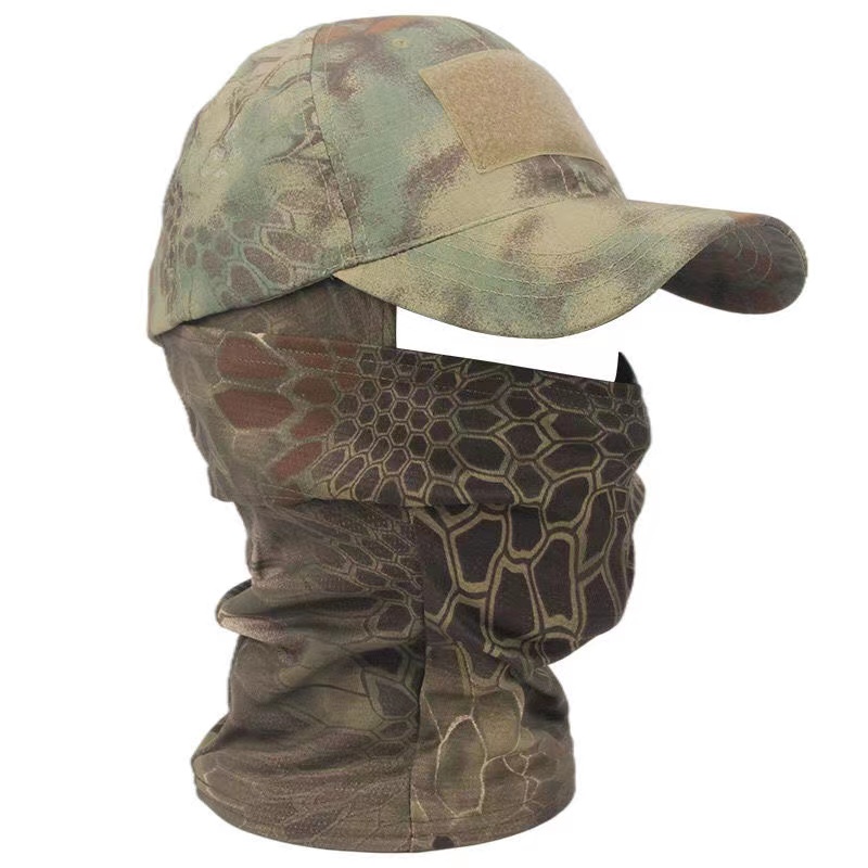 Military Hood Tactical Army Baseball Caps for Men Women Summer Snapback Sun Hats Outdoor Camouflage Balaclava Half Ski Military Hood Tactical Army Baseball Caps for Men Women Summer Snapback Sun Hats Outdoor Camouflage Balaclava Half Ski