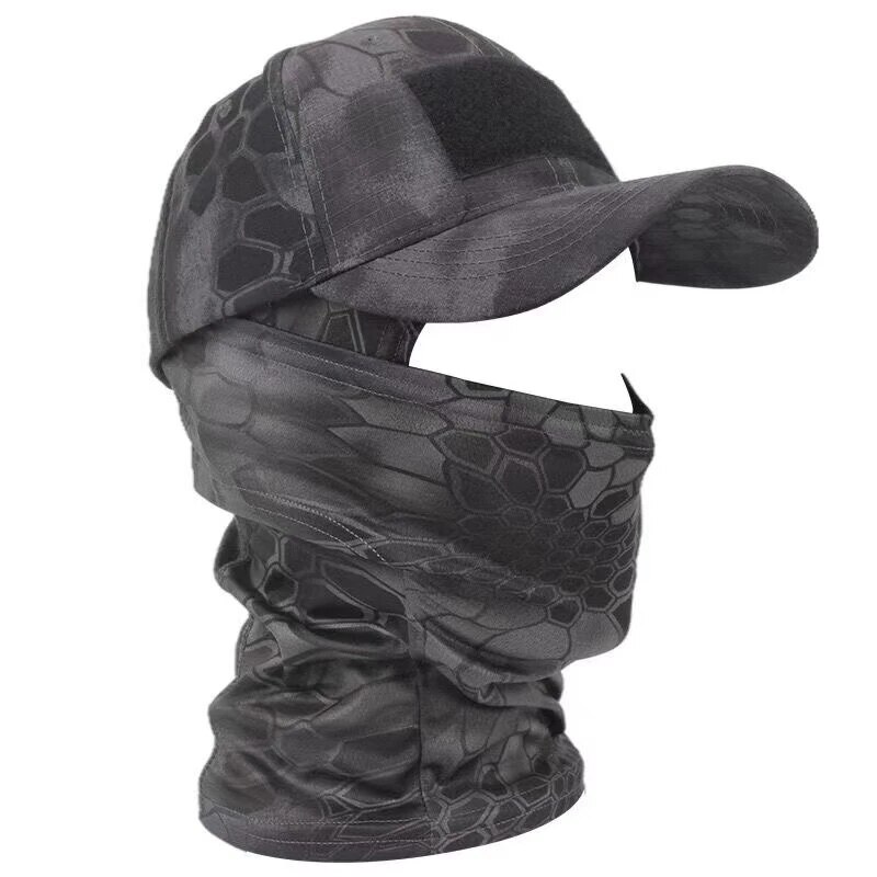 Military Hood Tactical Army Baseball Caps for Summer Snapback Sun Hats Outdoor Camouflage Balaclava Half Ski Mask Military Hood Tactical Army Baseball Caps for Summer Snapback Sun Hats Outdoor Camouflage Balaclava Half Ski Mask