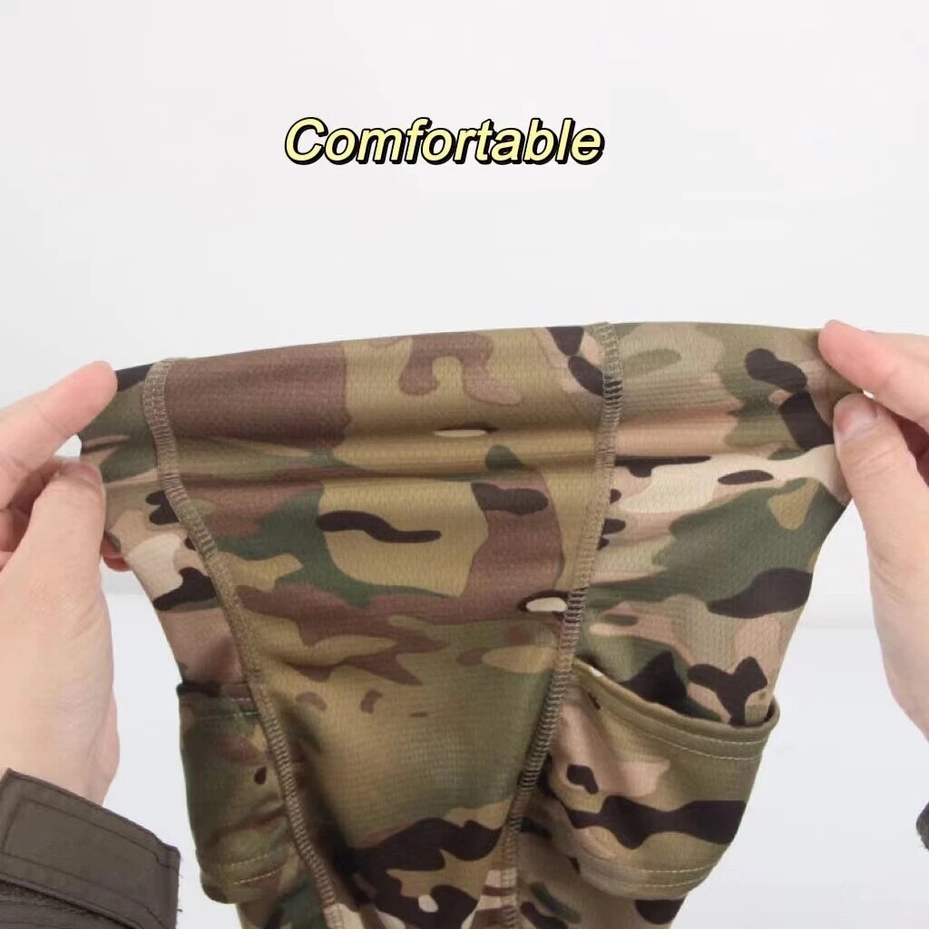 Military Hood Tactical Army Baseball Caps for Summer Snapback Sun Hats Outdoor Camouflage Balaclava Half Ski Mask