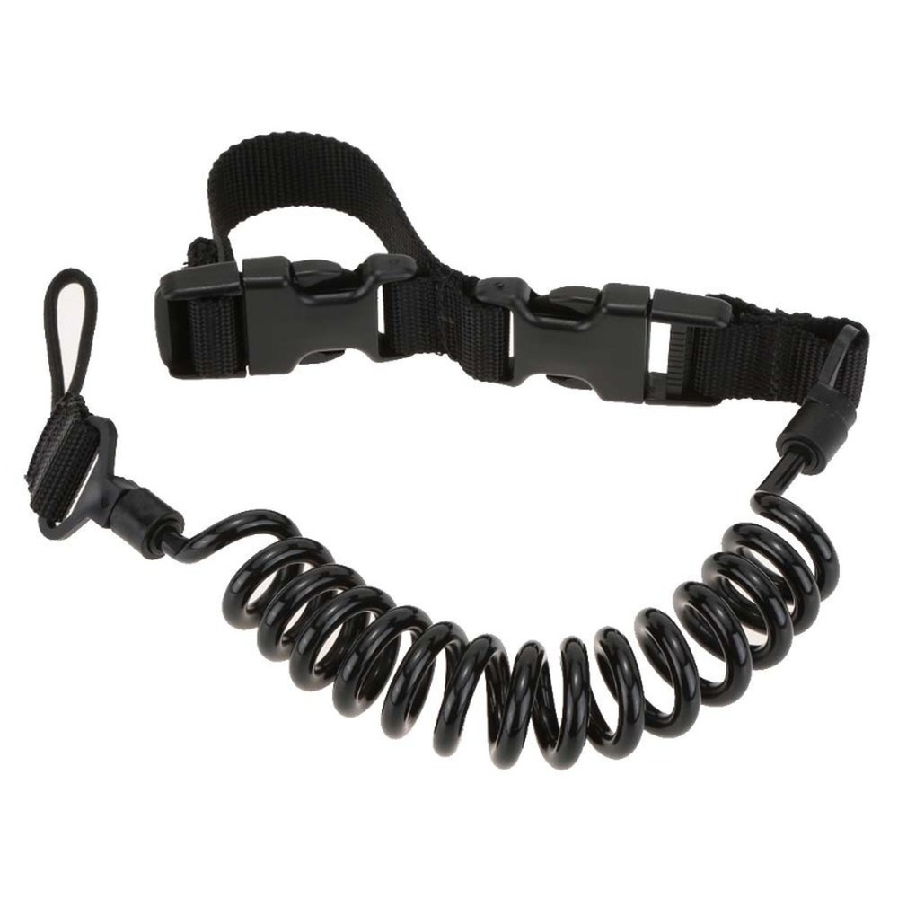 Military Tactical Lanyard Multi-purpose Spring Lanyard Pistol Secure Lanyard Rifle Sling Strap Shooting Hunting Gun