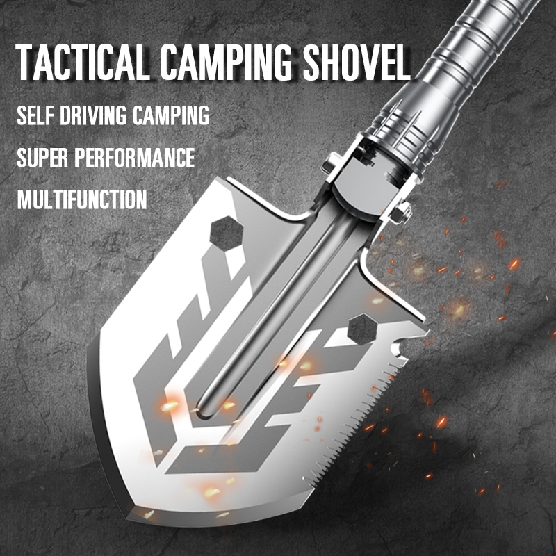 Military Tactical Multifunction Shovel Outdoor Nuggets Tools Camping Survival Folding Spade Tool Car Equipment Snow Military Tactical Multifunction Shovel Outdoor Nuggets Tools Camping Survival Folding Spade Tool Car Equipment Snow