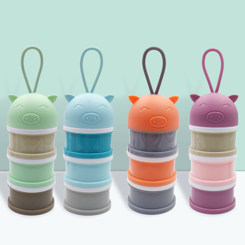 Milk Powder Dispenser 3 Layer Container Milk Powder Dispenser 3 Layer Container