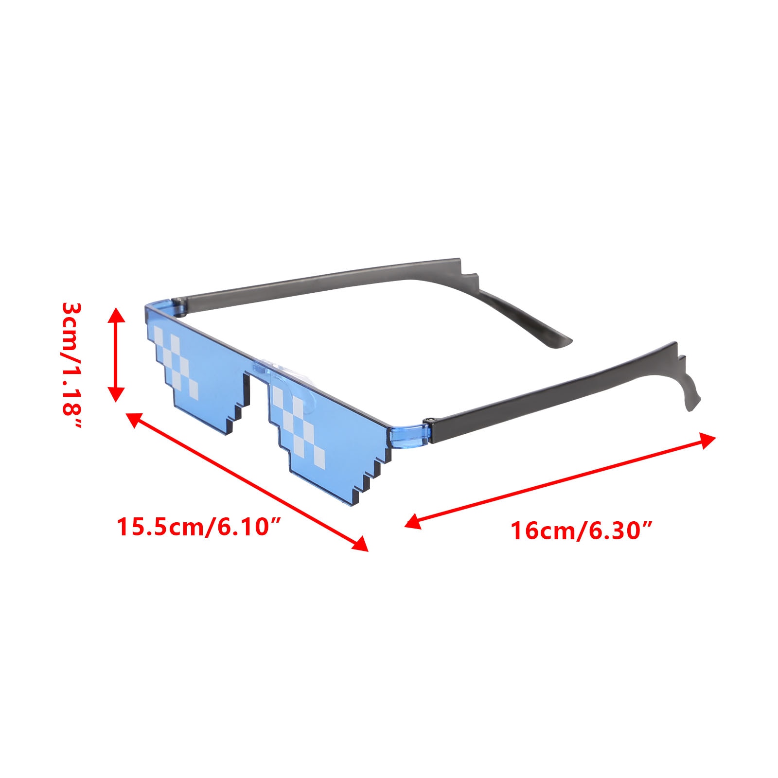 Minecraft Sunglass Pixel Eyewear Minecraft Sunglass Pixel Eyewear