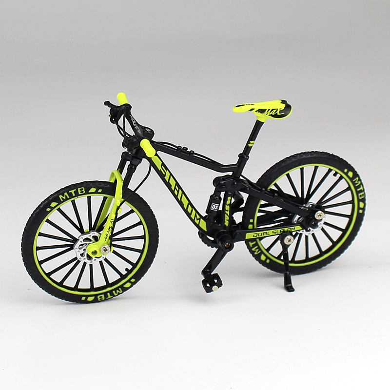 Mini 1:10 Alloy Bicycle Model Diecast Metal Finger Mountain bike Racing Toy Bend Road Simulation Collection Toys for Mini 1:10 Alloy Bicycle Model Diecast Metal Finger Mountain bike Racing Toy Bend Road Simulation Collection Toys for