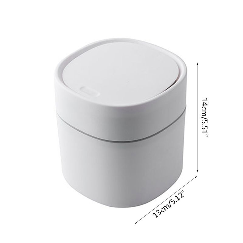 Mini 2L Desktop Trashcan