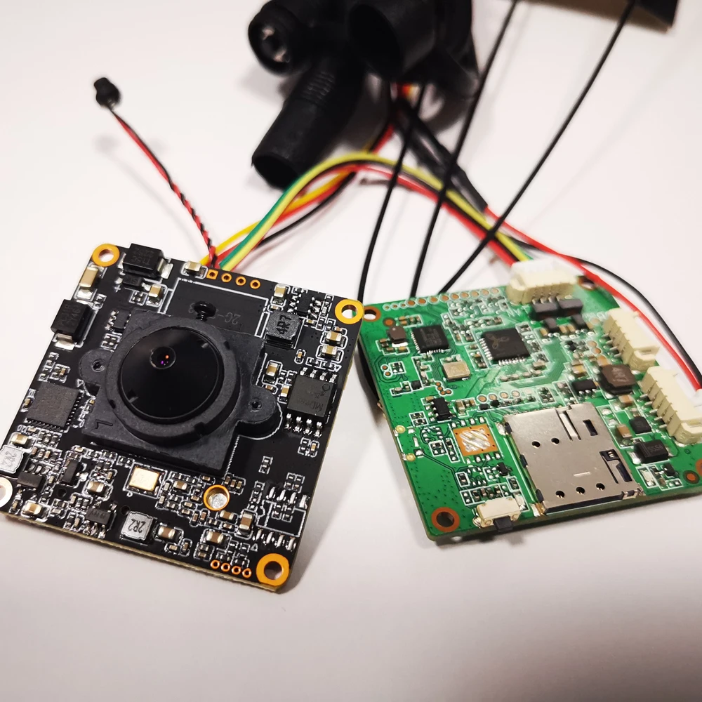Mini 4G Pinhole Camera CCTV P2P Onvif Audio DIY 3G 4G SIM Camera Module Chip Board 4G Wireless IP Camera P2P For