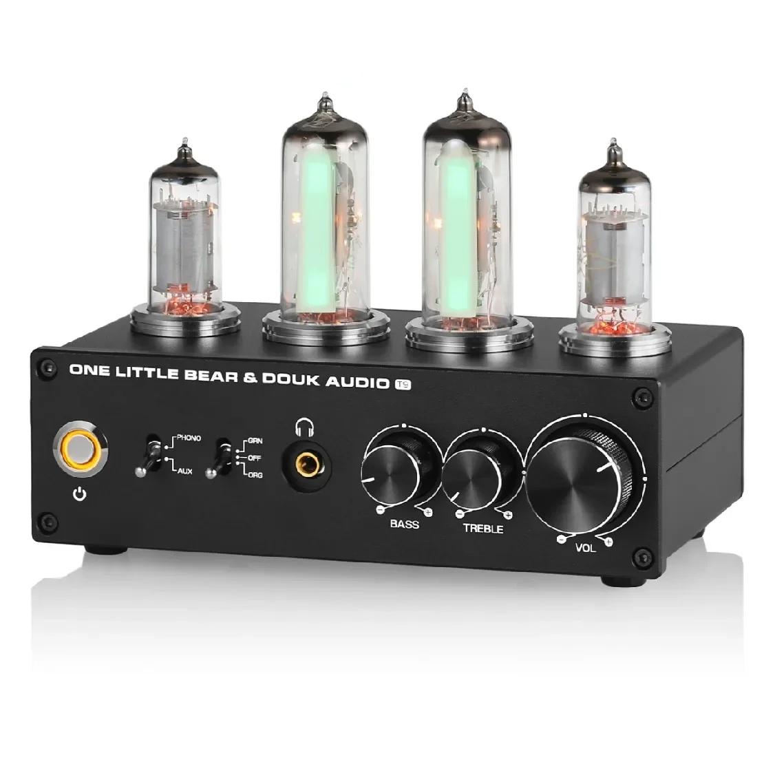 Mini 6E2 MM/MC Phono Stage Turntable Preamp HiFi Stereo Audio Vacuum Tube Preamplifier Dekstop Headphone Amp Mini 6E2 MM/MC Phono Stage Turntable Preamp HiFi Stereo Audio Vacuum Tube Preamplifier Dekstop Headphone Amp