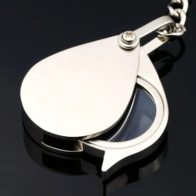 Mini 8X Magnifying Glass Keychain