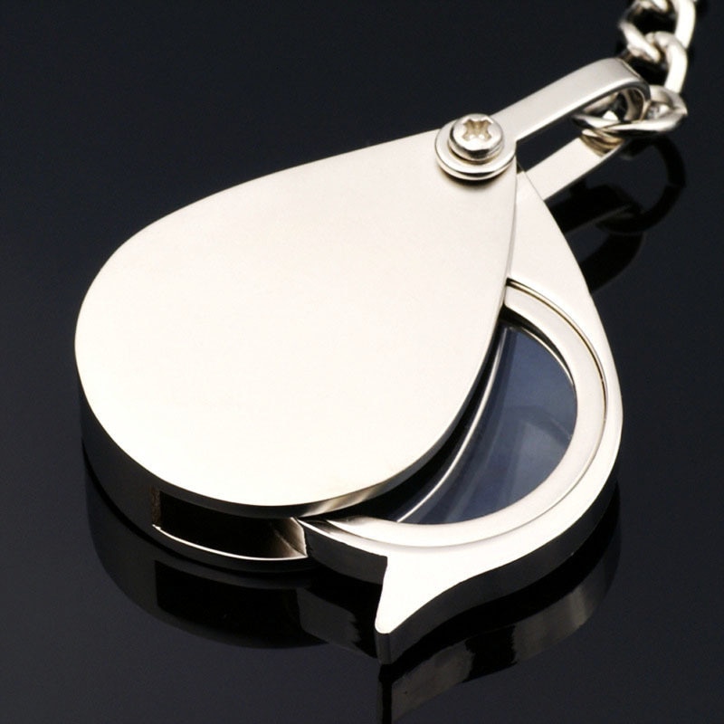 Mini 8X Magnifying Glass Keychain