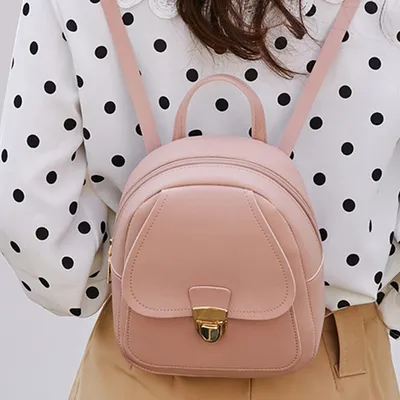 Mini Backpack For Women Leather Bag