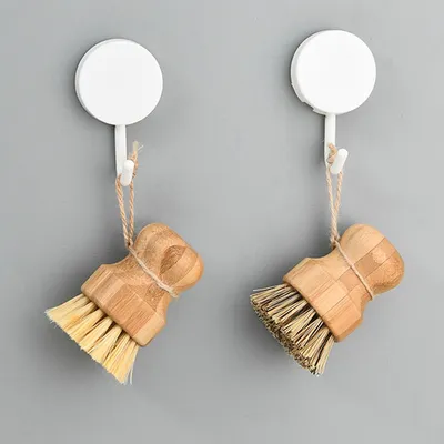 Mini Bamboo Dish Scrubber