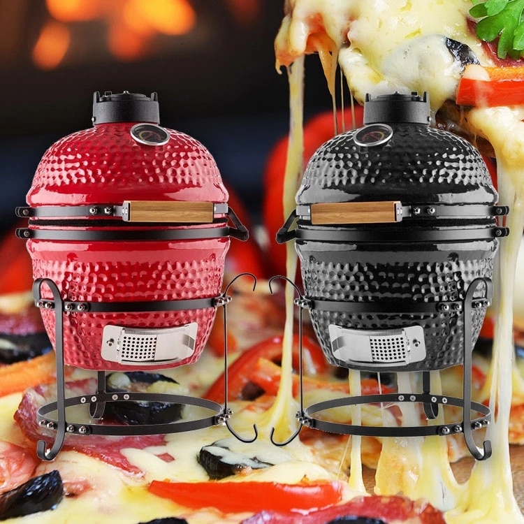 Mini BBQ Grill Outdoor Ceramic Cooker