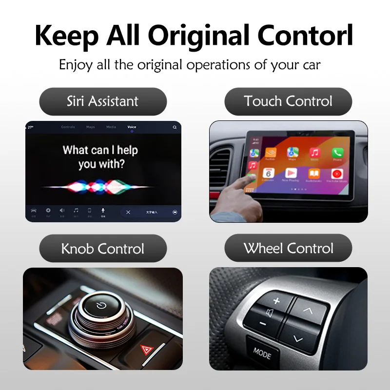 Mini Box Wireless Carplay and Android Auto Box 2in1 Wired to Wireless Dongle Automatic Connect Adapter 5.0 Bluetooth Mini Box Wireless Carplay and Android Auto Box 2in1 Wired to Wireless Dongle Automatic Connect Adapter 5.0 Bluetooth