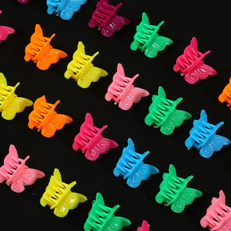 Mini Butterfly Clips Hair Accessories (50 pcs) Mini Butterfly Clips Hair Accessories (50 pcs)