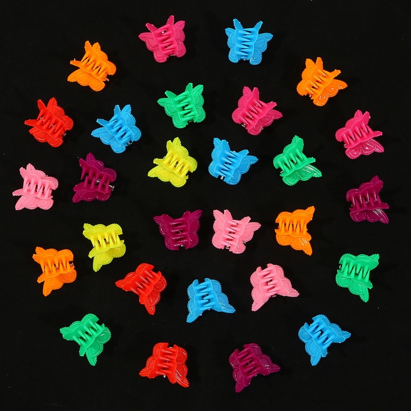 Mini Butterfly Clips Hair Accessories (50 pcs) Mini Butterfly Clips Hair Accessories (50 pcs)