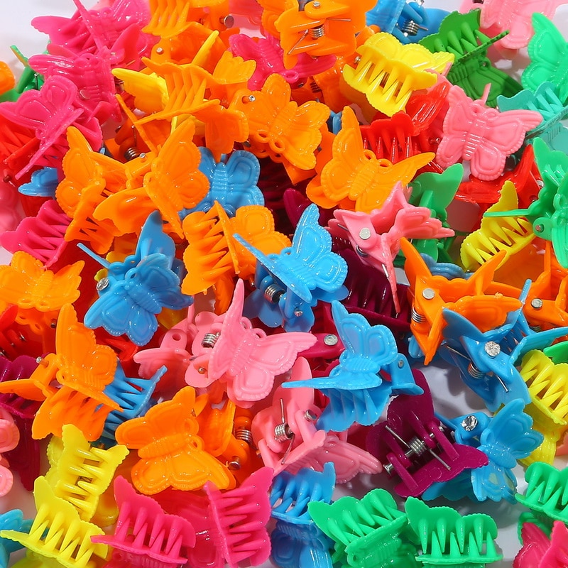 Mini Butterfly Clips Hair Accessories (50 pcs) Mini Butterfly Clips Hair Accessories (50 pcs)