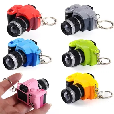 Mini Camera Keychain with Flash and Sound Effect Mini Camera Keychain with Flash and Sound Effect