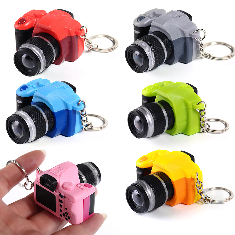 Mini Camera Keychain with Flash and Sound Effect Mini Camera Keychain with Flash and Sound Effect