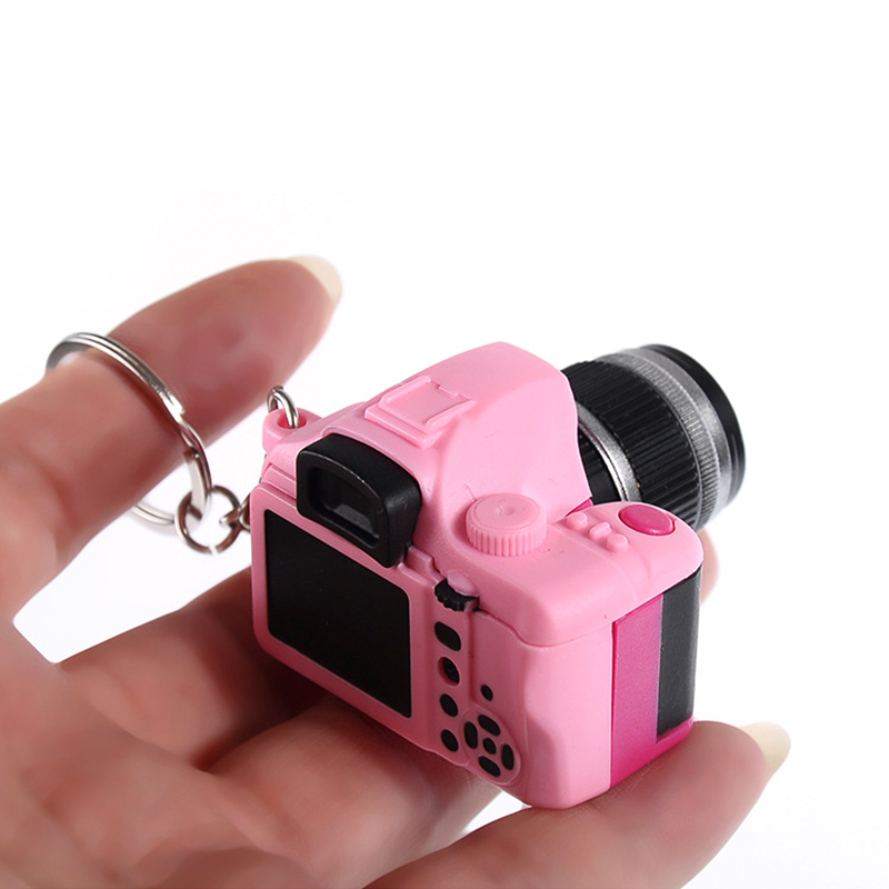 Mini Camera Keychain with Flash and Sound Effect Mini Camera Keychain with Flash and Sound Effect