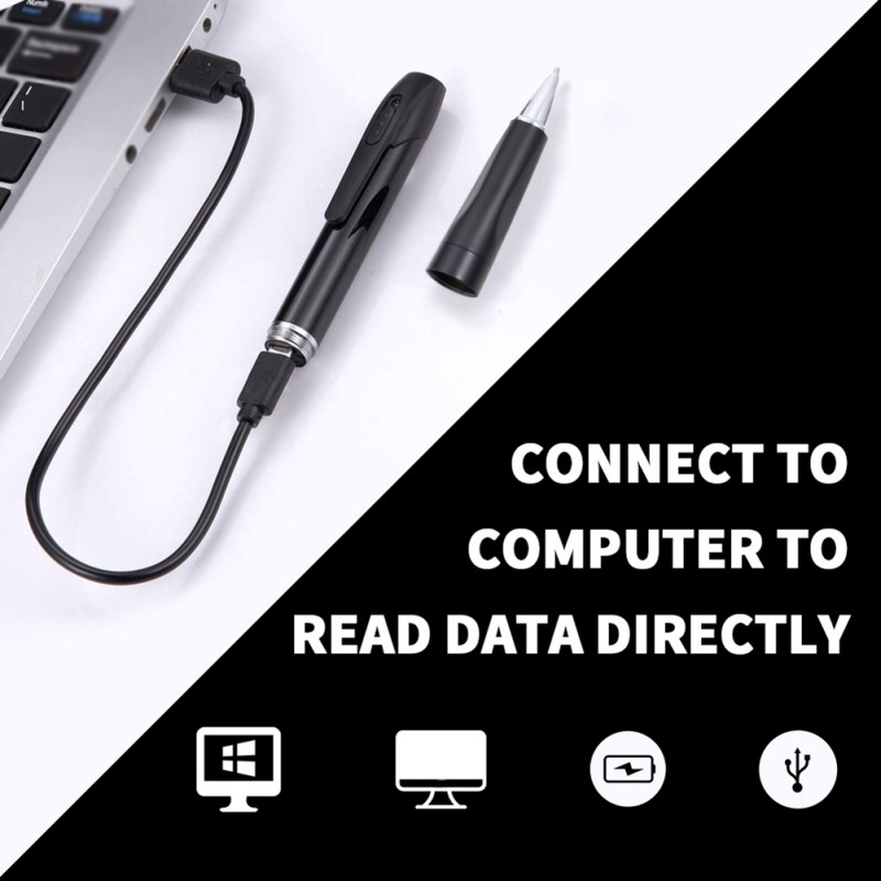 Mini Camera Pen Pocket Digital Voice Video Recorder for Business Conference 1080P Wearable Body Micro Cam Security