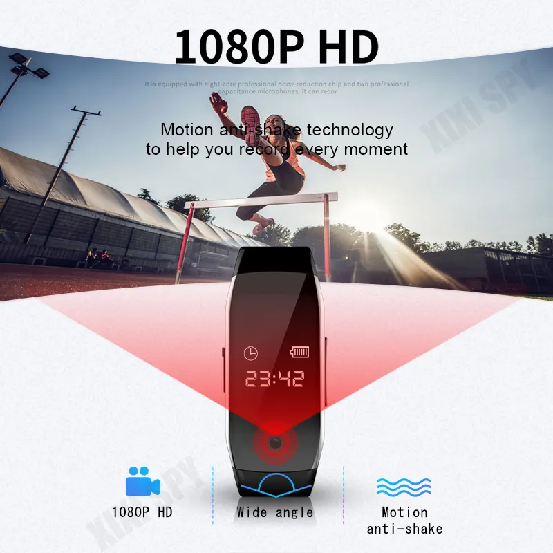 Mini camera watch 1080P HD DV Professional digital voice video recorder bracelet dictaphone small micro sound home Mini camera watch 1080P HD DV Professional digital voice video recorder bracelet dictaphone small micro sound home