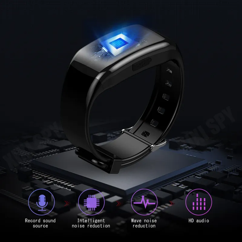 Mini camera watch 1080P HD DV Professional digital voice video recorder bracelet dictaphone small micro sound home Mini camera watch 1080P HD DV Professional digital voice video recorder bracelet dictaphone small micro sound home