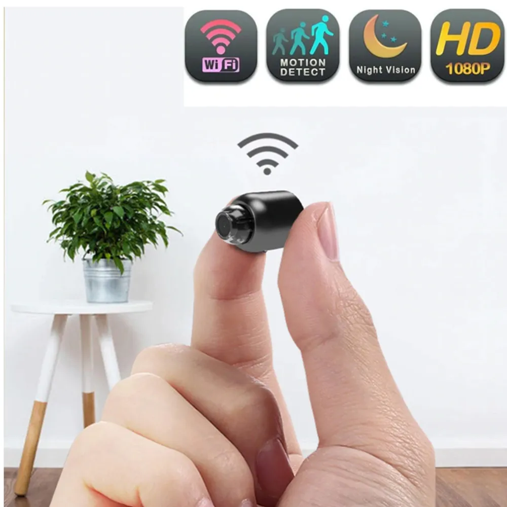 Mini Camera Wireless WiFi 1080P Car Internal Monitoring Safety Night Vision Motion Detection Baby Monitor IP Cam Video