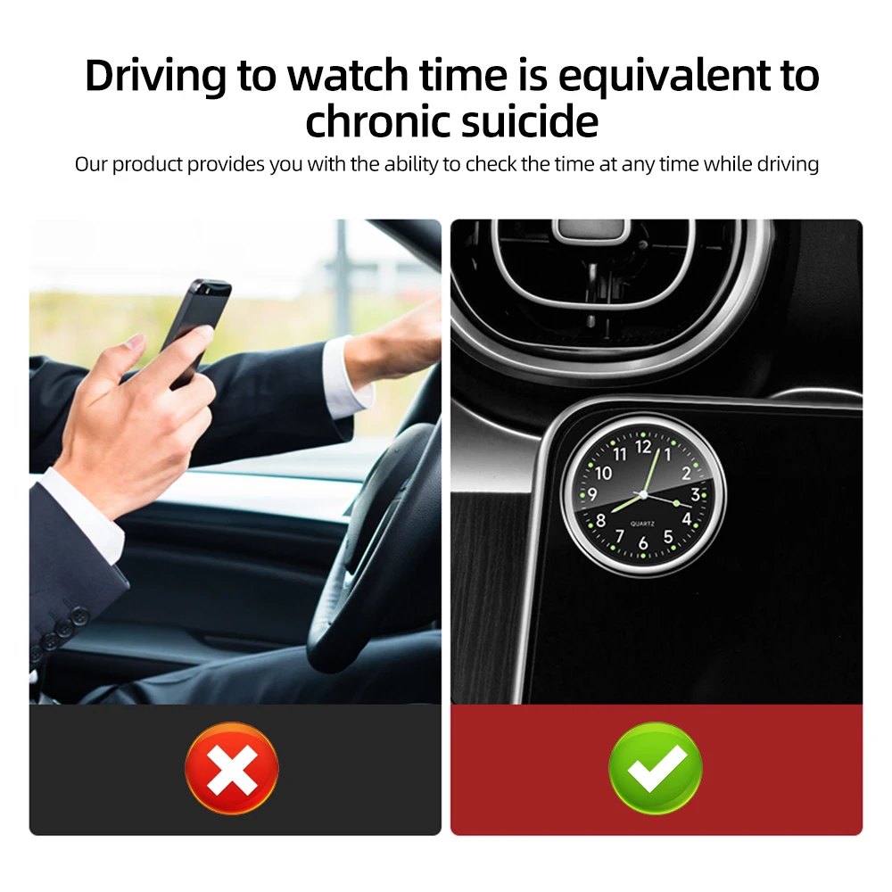 Mini Car Clock Luminous 5 Colors Auto Stick-On Digital Watch Mechanics Quartz Motorcycle Clocks Auto Ornament Car Mini Car Clock Luminous 5 Colors Auto Stick-On Digital Watch Mechanics Quartz Motorcycle Clocks Auto Ornament Car