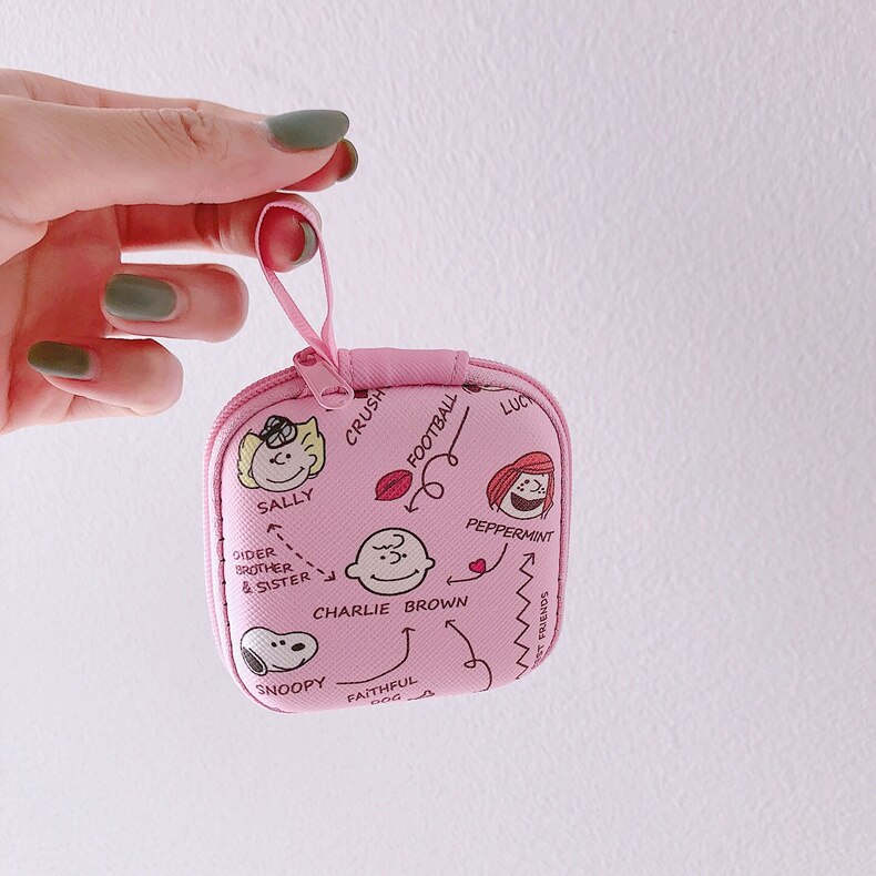 Mini Cartoon Earbud Pouch Case Mini Cartoon Earbud Pouch Case
