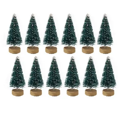 Mini Christmas Pine Tree Decor (12 pcs)