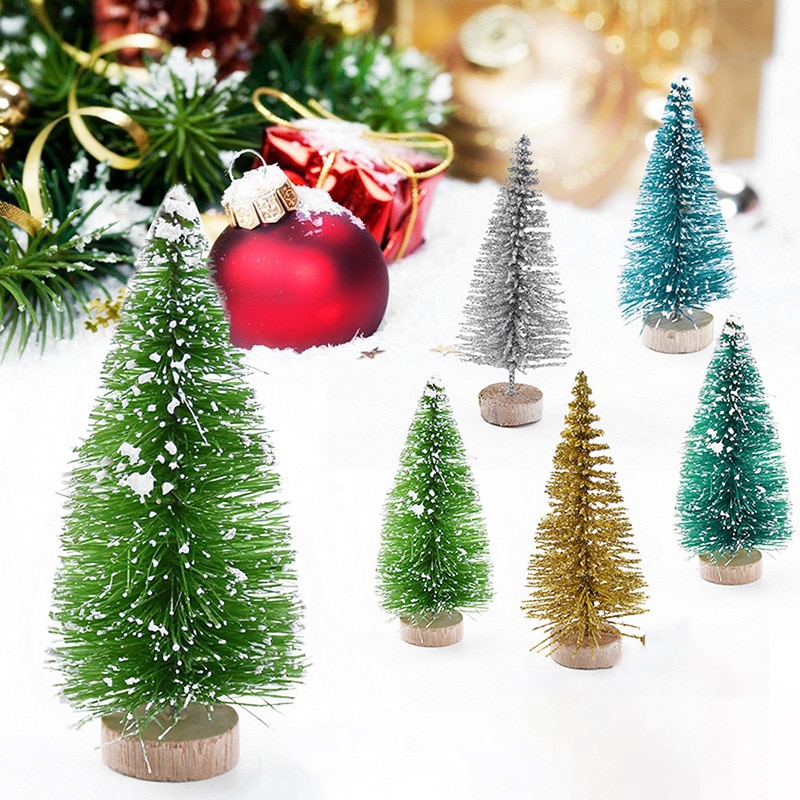 Mini Christmas Pine Tree Decor (12 pcs)