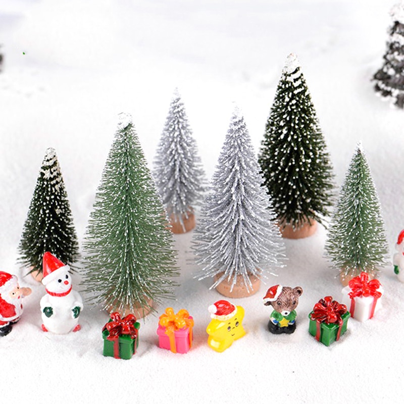 Mini Christmas Tree Miniature Decor (Set of 3) Mini Christmas Tree Miniature Decor (Set of 3)