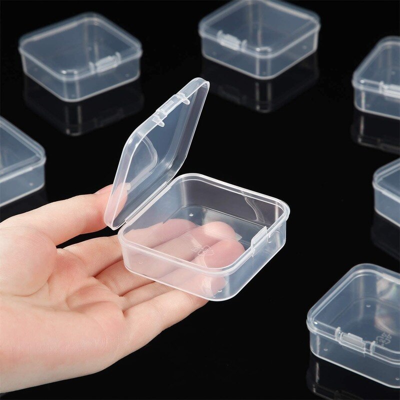 Mini Clear Square Boxes (6 pcs)