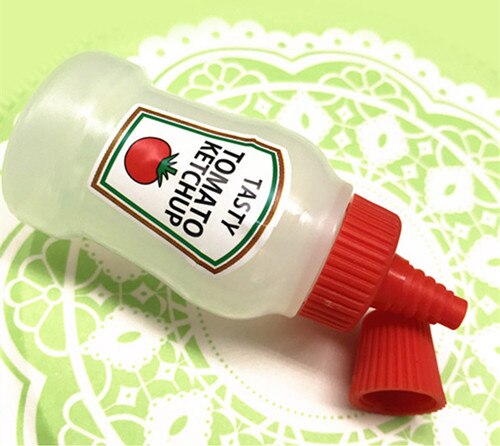 Mini Condiment Bottles Squeeze Bottles (2 pcs)