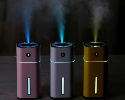 Mini Diffuser Air Purifier with LED Light