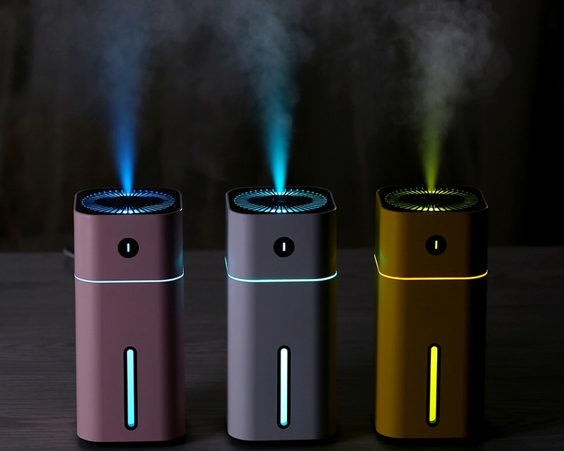 Mini Diffuser Air Purifier with LED Light