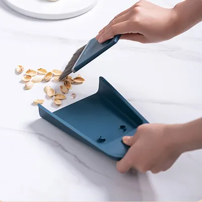 Mini Dustpan and Brush Desk Cleaner