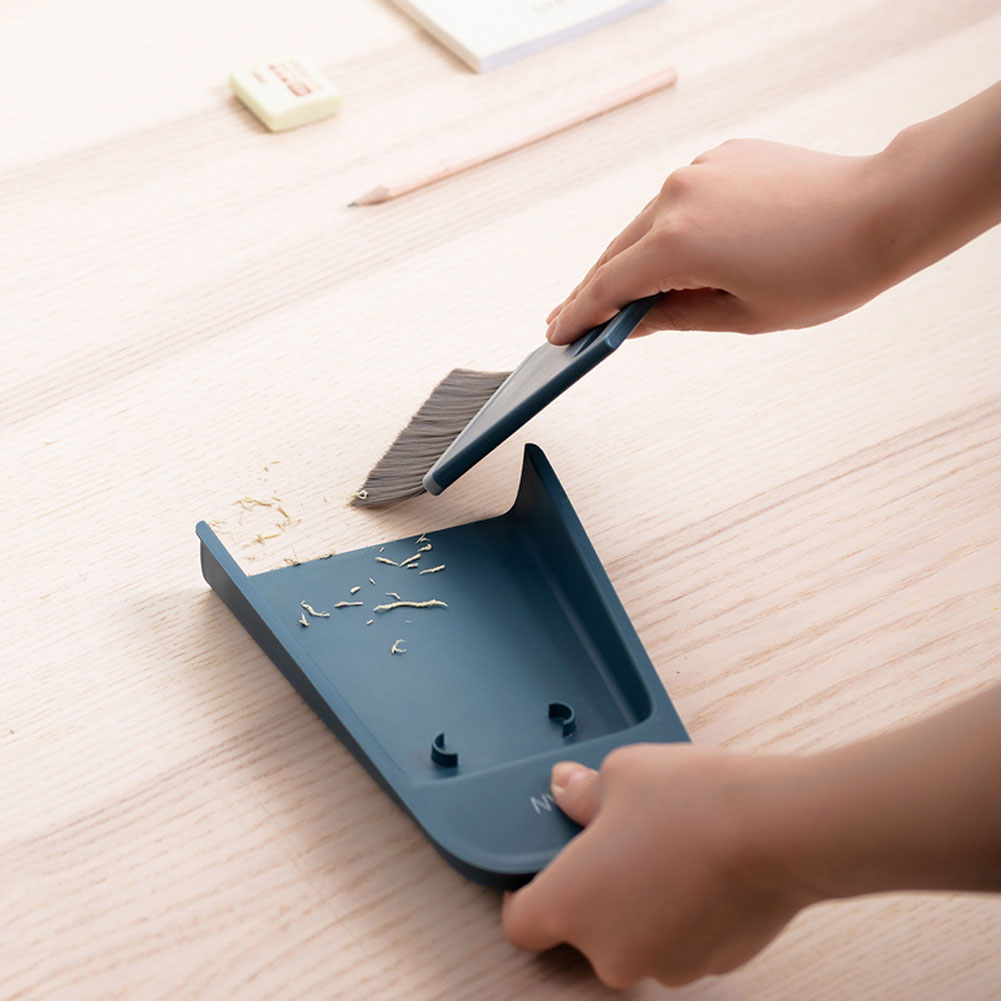 Mini Dustpan and Brush Desk Cleaner