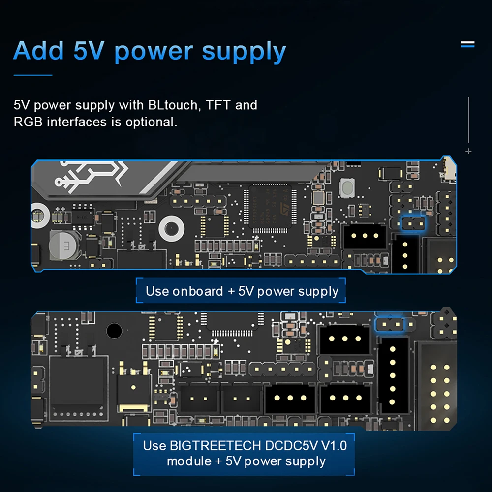 Mini E3 V3.0 Motherboard With TMC2209 UART VS SKR 2 3D Printer Mainboard for Ender 3 Ender 5 Pro CR 10